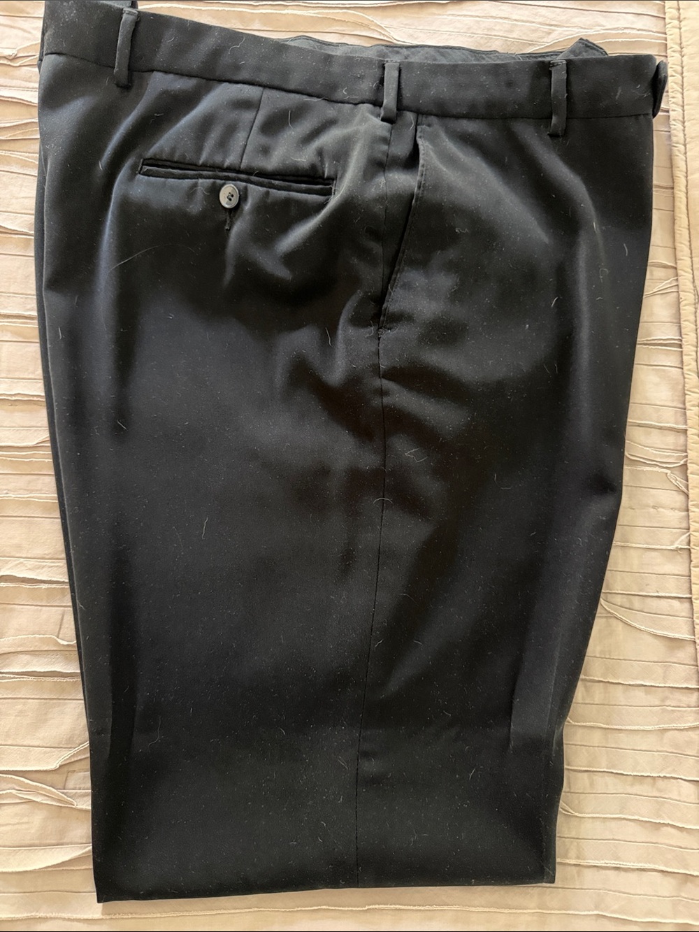Men's Black Pierre Cardin Dress Pants